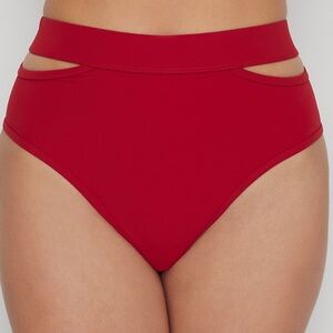 Red Women's Swim Bottom